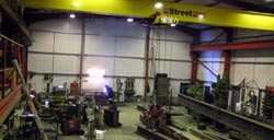 Our large fabrication/assembly shop is serviced by a 10 tonne overhead crane. All our equipment is pre-assembled and tested prior to been installed on your site.